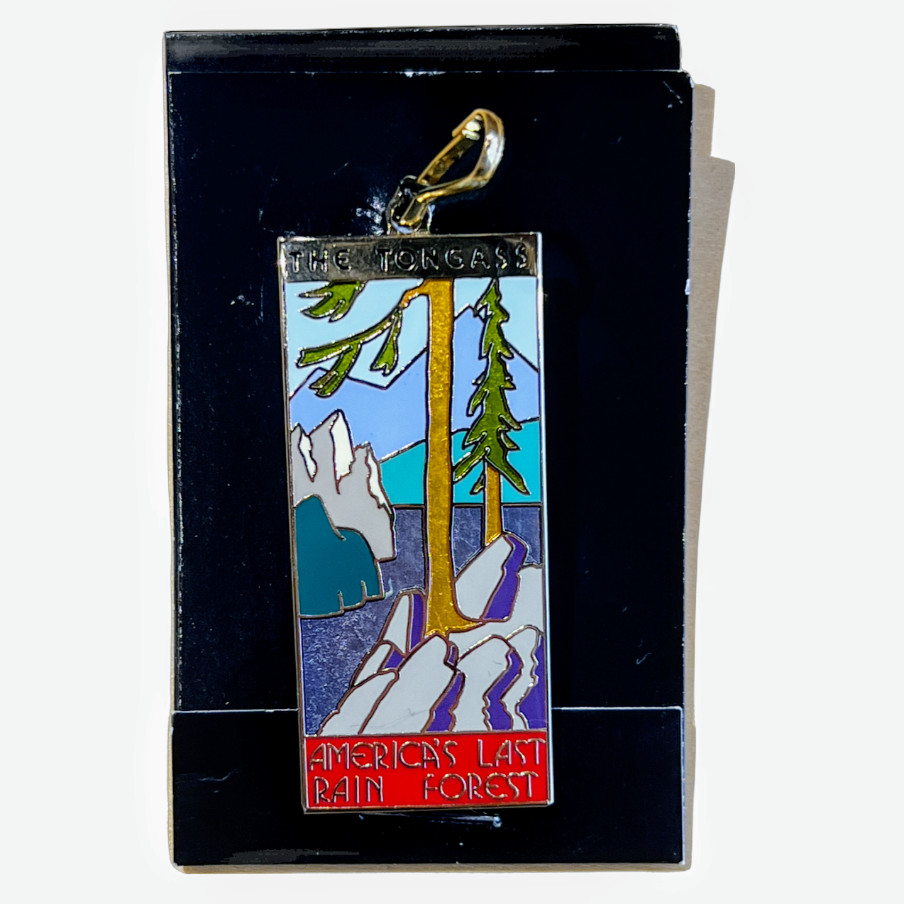 Enamel Zipper Pull | Mendenhall Glacier Bookstore & Gift Shop